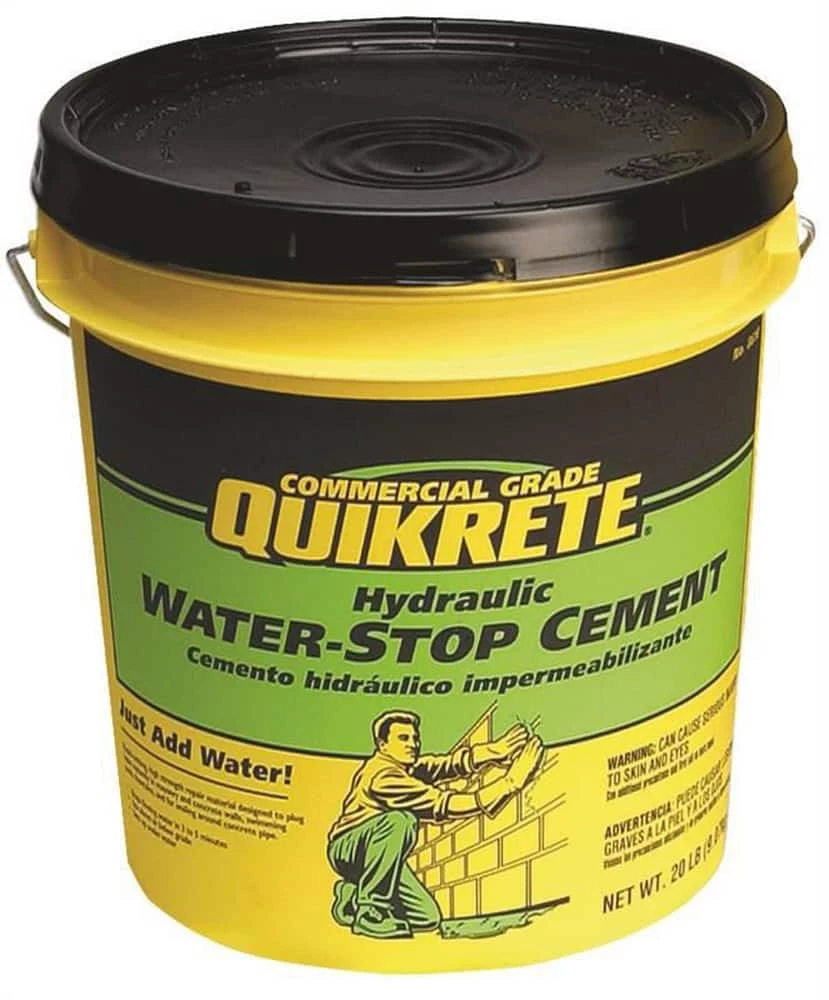 Top 10 🛒 QUIKRETE® 20 lbs. Pail Hydraulic Dynamite Water Stop Cement 💯