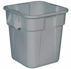 Cheap 🤩 Rubbermaid Brute® 22-1/2 x 21-1/2 x 25-3/25 in. 28 gal Resin Square Container in Grey 😉