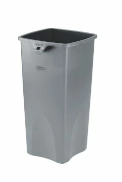 Best deal 😍 Rubbermaid Untouchable® 23 gal Waste Container Square in Grey ⭐