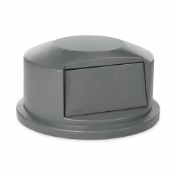 Flash Sale 🤩 Rubbermaid Brute® 12-3/4 x 12-63/100 x 25-1/2 in. Plastic Trash Dome Top Lid in Grey 🤩