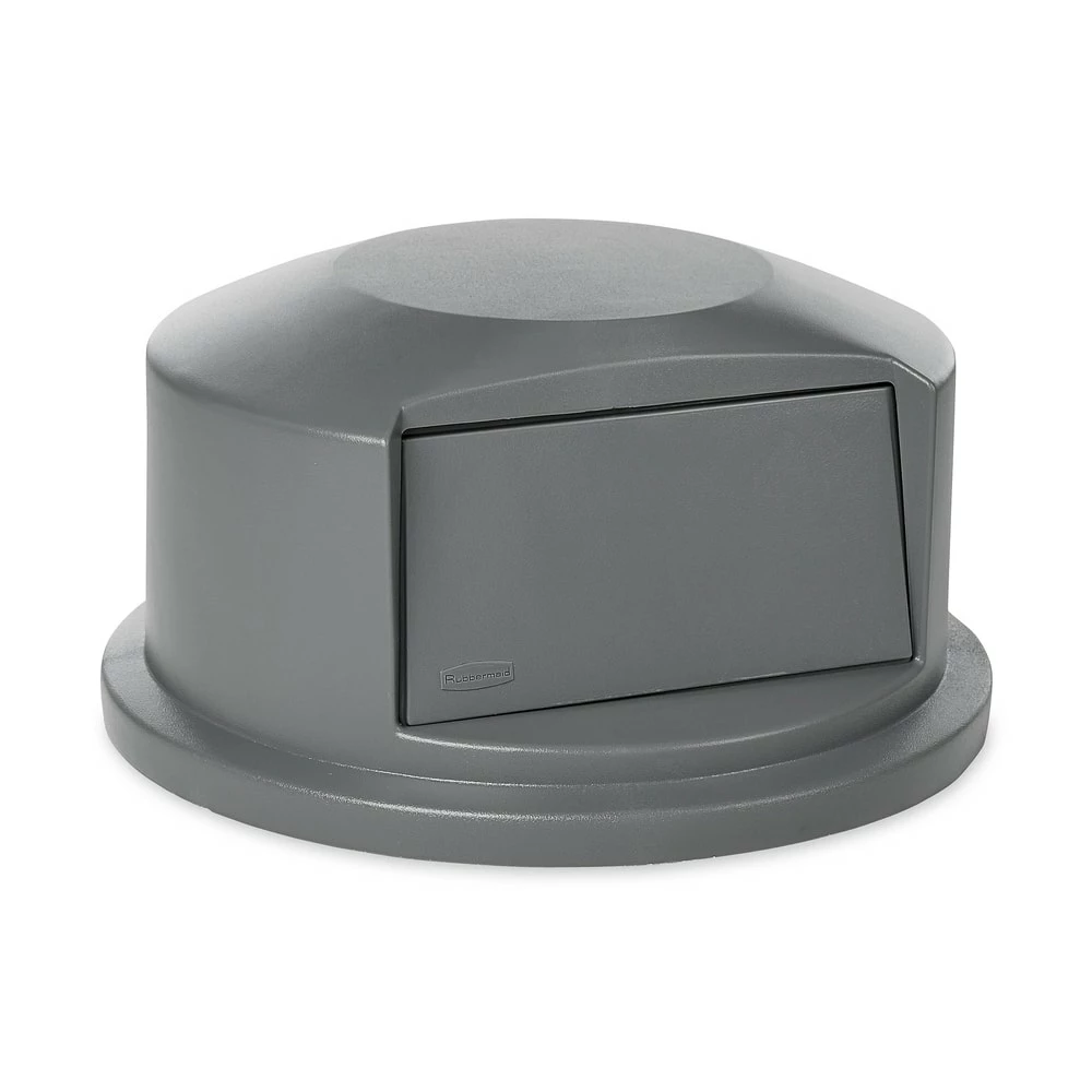 Flash Sale 🤩 Rubbermaid Brute® 12-3/4 x 12-63/100 x 25-1/2 in. Plastic Trash Dome Top Lid in Grey 🤩