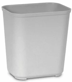 Brand new 👍 Rubbermaid 28 qt Fire Resistant Waste Basket in Grey ✨