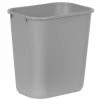 Cheapest ✔️ Rubbermaid 28-1/8 qt Medium Waste Basket in Grey 🔔