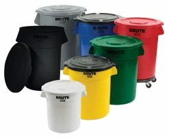 Top 10 🎁 Rubbermaid Brute® 55 gal Container Lid in Grey 🔥