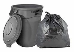 Best Sale 🎁 Jaguar Plastics 46 x 40 in. 45 gal Super Extra Heavy Duty Can Liner in Grey 🤩