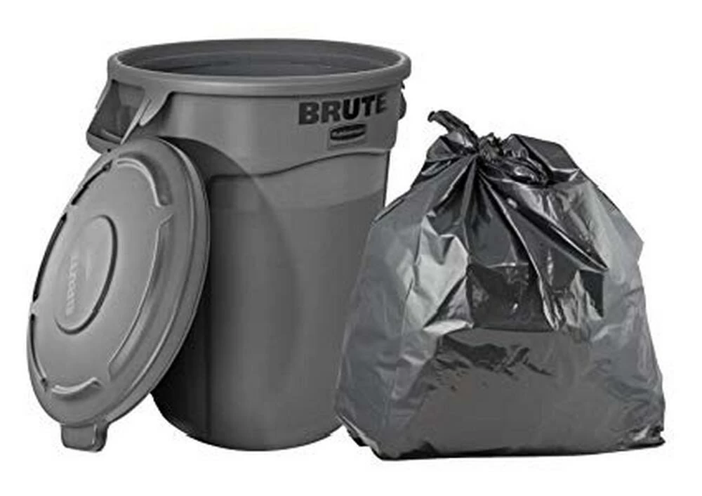 Best Sale 🎁 Jaguar Plastics 46 x 40 in. 45 gal Super Extra Heavy Duty Can Liner in Grey 🤩