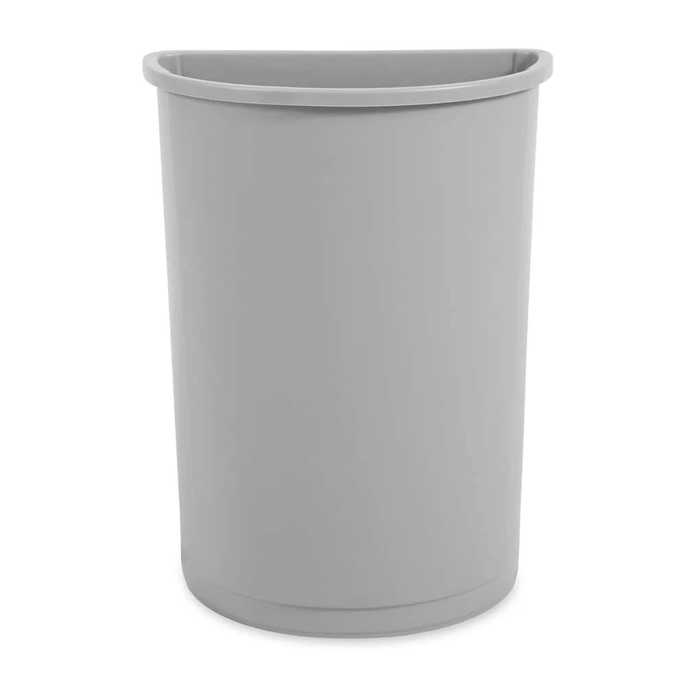 Deals ⭐ Rubbermaid Untouchable® 21 gal Half Round Container in Grey 🛒