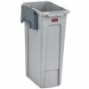 Best deal ✔️ Rubbermaid Slim Jim® 34-1/4 x 21-1/2 x 12 in. Resin Recycling Station Starter Kit Container in Grey 🧨