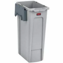 Best deal ✔️ Rubbermaid Slim Jim® 34-1/4 x 21-1/2 x 12 in. Resin Recycling Station Starter Kit Container in Grey 🧨