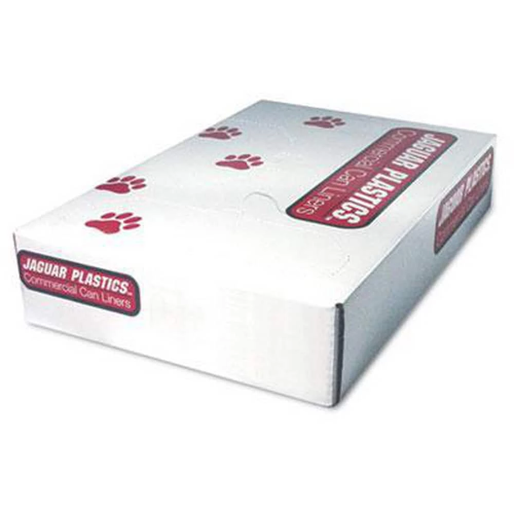 Cheap ✔️ Jaguar Plastics 40 x 46 in. 45 gal 1.1 mil Can Liner in Grey 👍