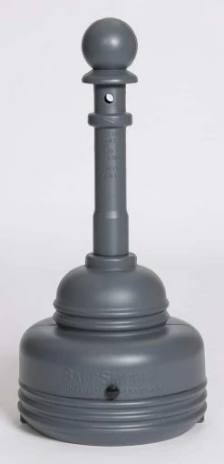 Budget 🎁 Eagle SafeSmoker™ 5 qt Cigarette Receptacle in Grey 😉