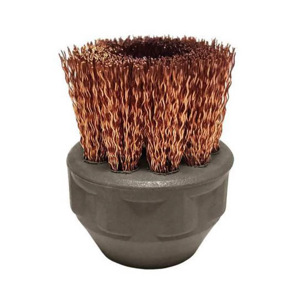 Hot Sale 😍 Pemberton Fabricators 1 in. Circular Bronze Brush for APX500 Floor Cleaner 👏