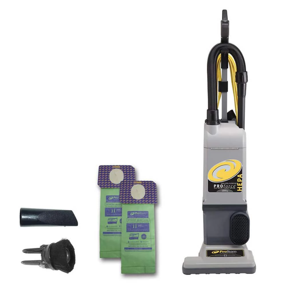 Best Sale 🔥 Pro Team ProTeam® 3L 12 in. 1200XP Upright Vacuum Cleaner in Grey 🎁