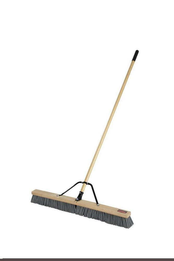 Buy 🤩 Rubbermaid 36 in. Wood Broom Handle in Grey (Case of 4) 🔥