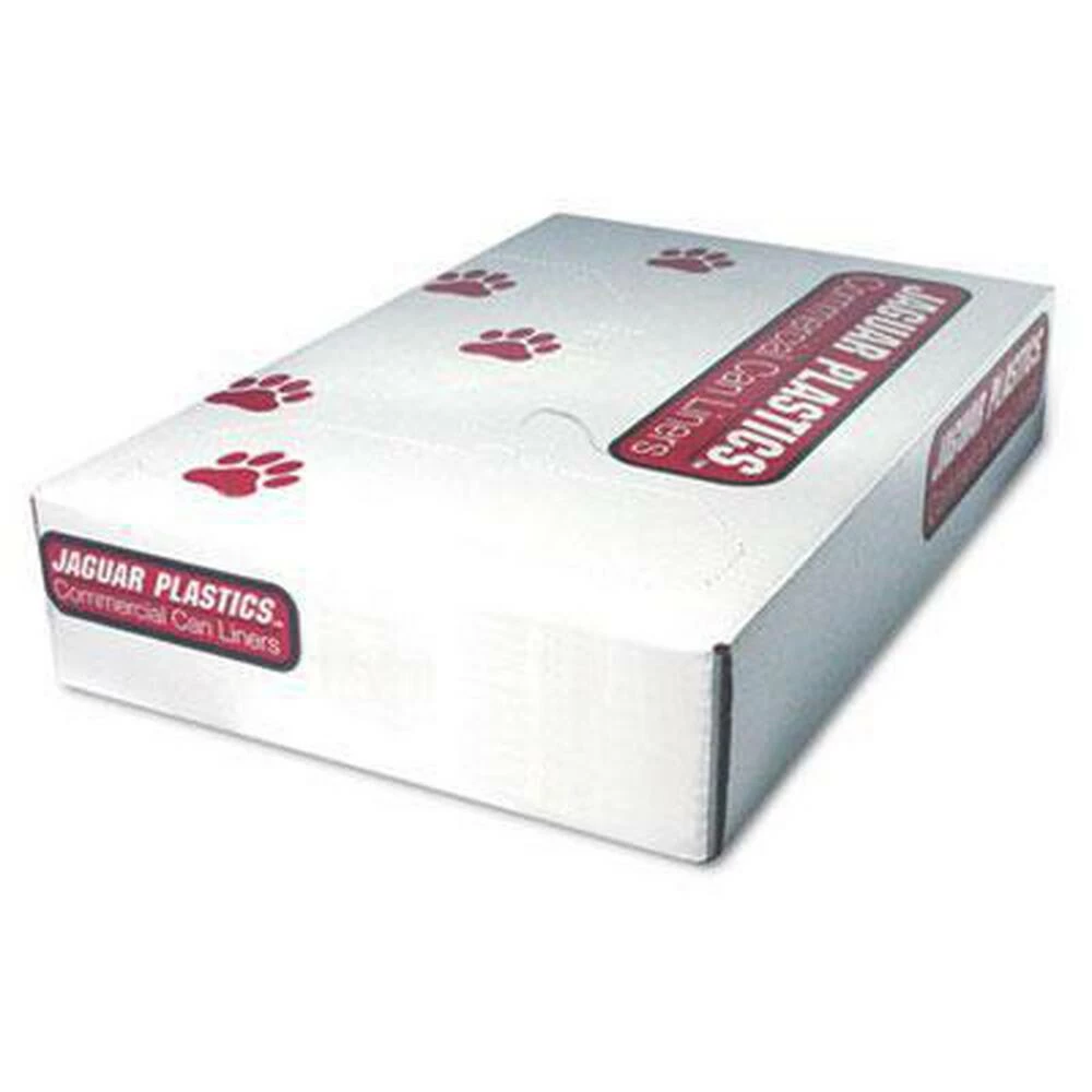Wholesale 🌟 Jaguar Plastics 43 x 47 in. 56 gal 1.1 mil Can Liner in Grey ❤️
