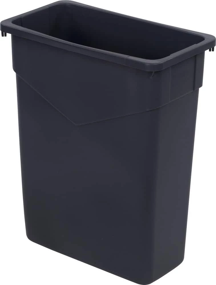 Top 10 🎁 Carlisle TrimLine™ 15 gal Polyethylene Rectangle Waste Container in Grey (Case of 4) 😍