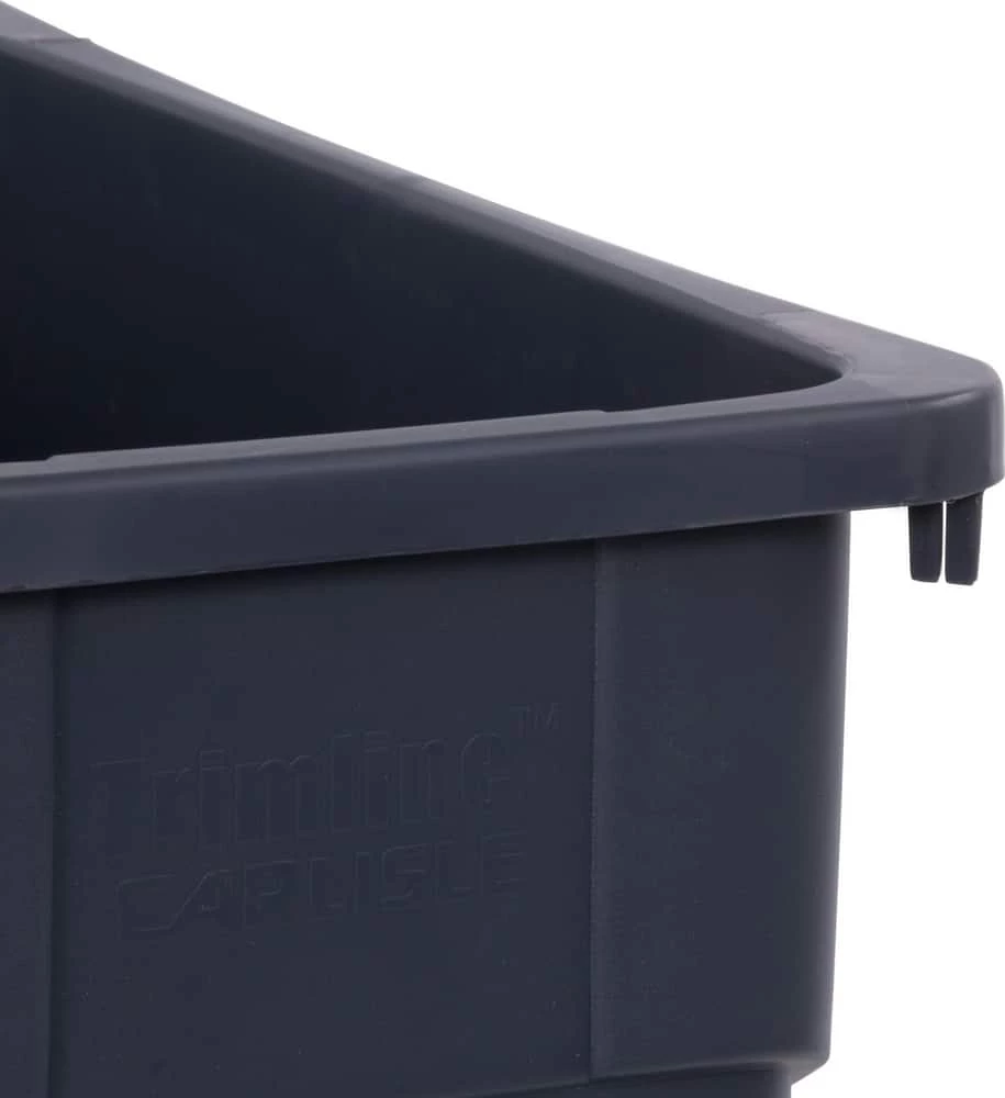 Top 10 🎁 Carlisle TrimLine™ 15 gal Polyethylene Rectangle Waste Container in Grey (Case of 4) 😍 - Image 2