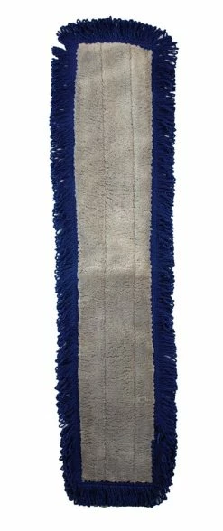 New 🌟 Impact Products InfoSpec™ 48 x 5 in. Microfiber Traditional Pad with Dust Mop in Gray and Blue 🤩