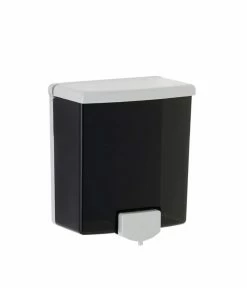 New 😉 Bobrick ClassicSeries® Surface Mounted Soap Dispenser in Black with Grey ✔️