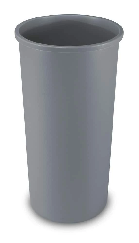 Deals ⭐ Rubbermaid Untouchable® 22 gal Round Waste Container in Grey 😀