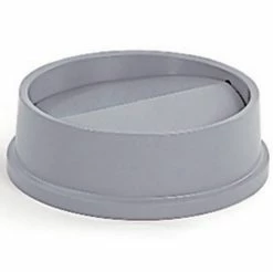 Hot Sale 🔔 Rubbermaid Untouchable® 16-1/8 in. Round Swing Top for Container in Grey 🧨