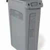 Best Sale 😉 Rubbermaid Slim Jim® 23 gal Container with Vent Channel in Grey ⭐